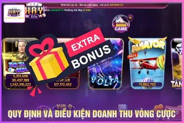Quy định nhận thưởng khuyến mãi HAYWIN
